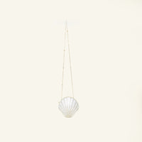 Gucci Gold Seashell Chain Clutch Bag