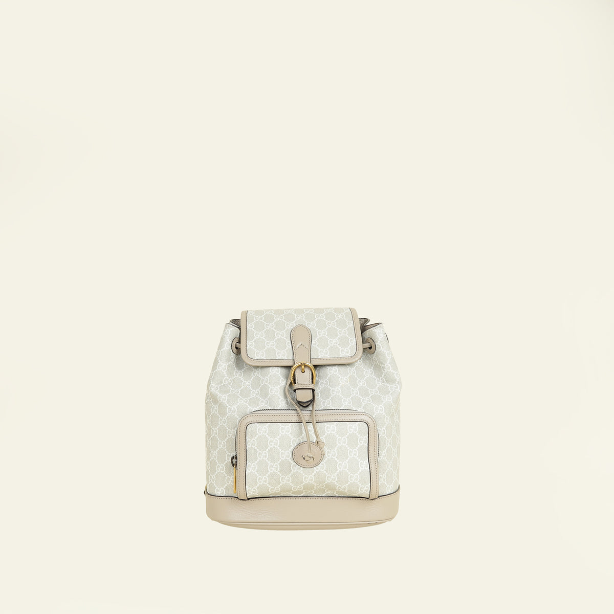 Gucci Beige Interlocking G Backpack Bag – THE CLOSET