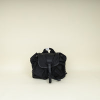 Gucci Black GG Drawstring Backpack Bag