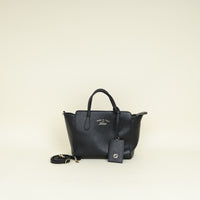 Gucci Black Swing Tote Mini Bag