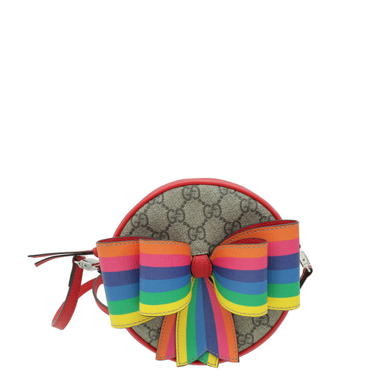 Gucci rainbow bow bag sale