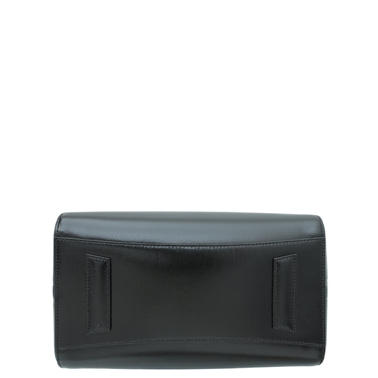 Givenchy Black Polished Antigona Small Tote Bag