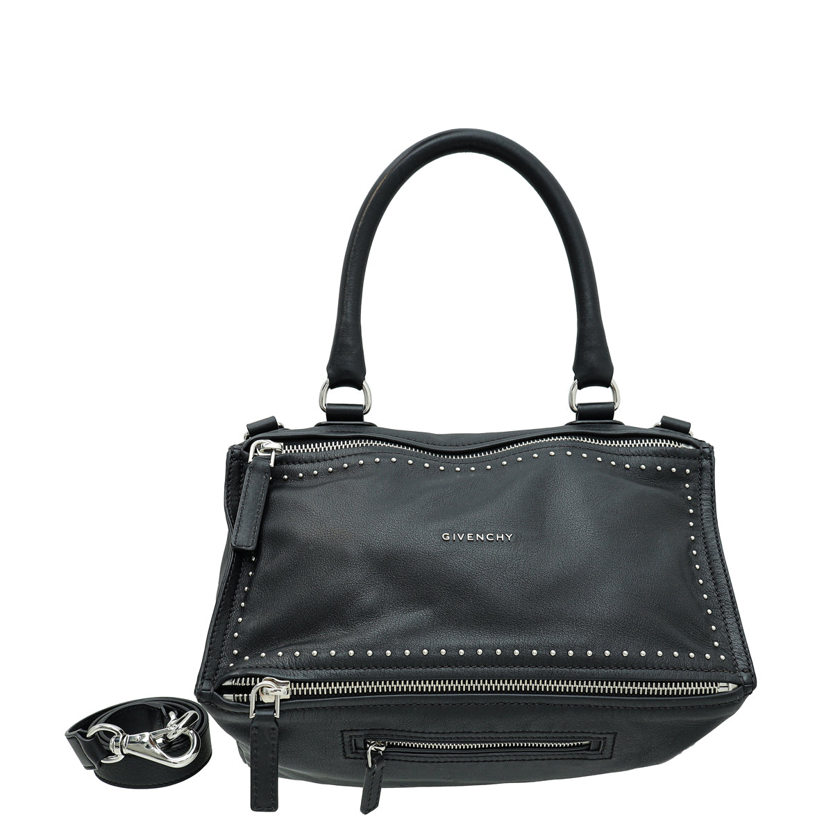 Givenchy Black Pandora Studs Medium Bag-Givenchy-THE CLOSET