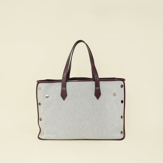 Givenchy Bicolor Logo Print Bond Tote Bag