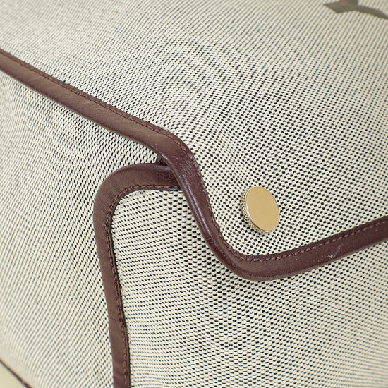 Givenchy Bicolor Logo Print Bond Tote Bag