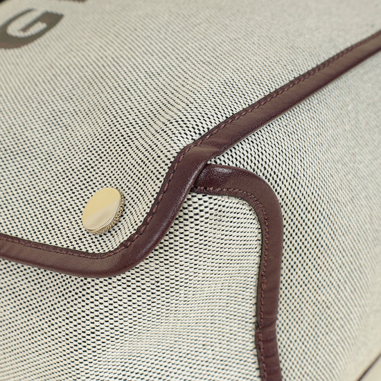 Givenchy Bicolor Logo Print Bond Tote Bag