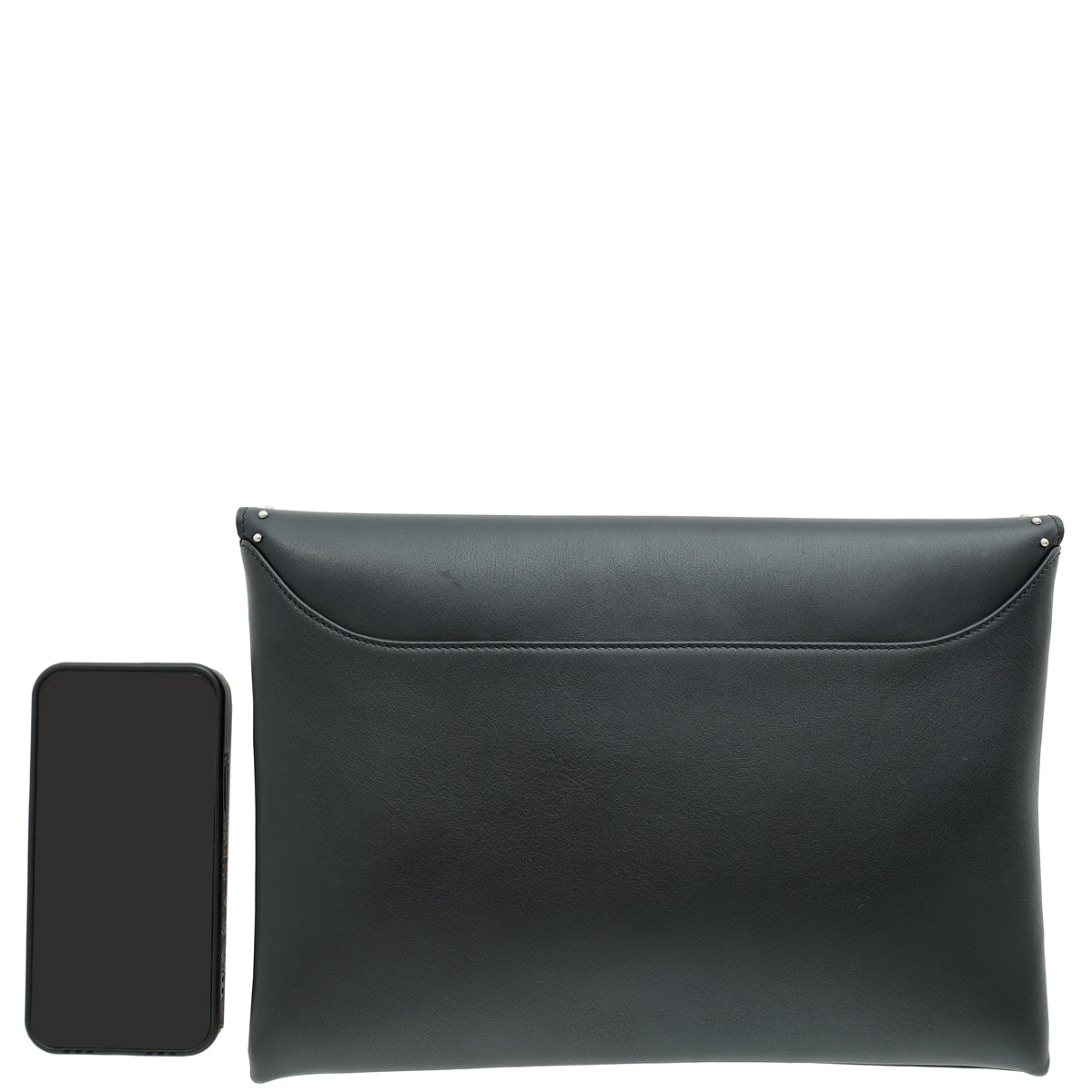 Givenchy Black Studded Antigona Clutch Bag