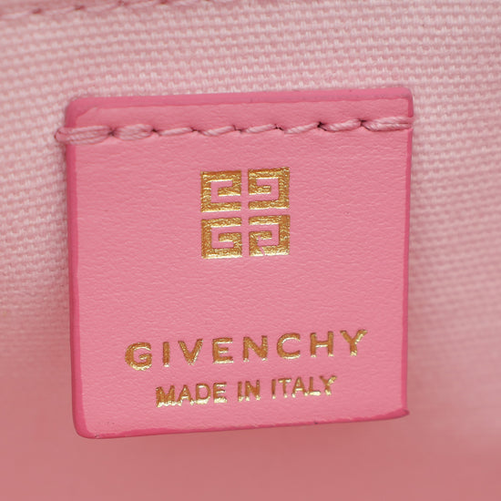 Givenchy Pink Mini G Shopping Tote Bag