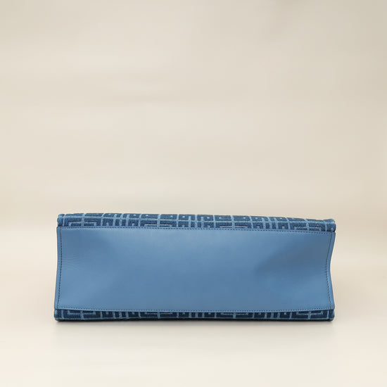 Givenchy Blue G Denim Tote Medium Bag-Givenchy-THE CLOSET