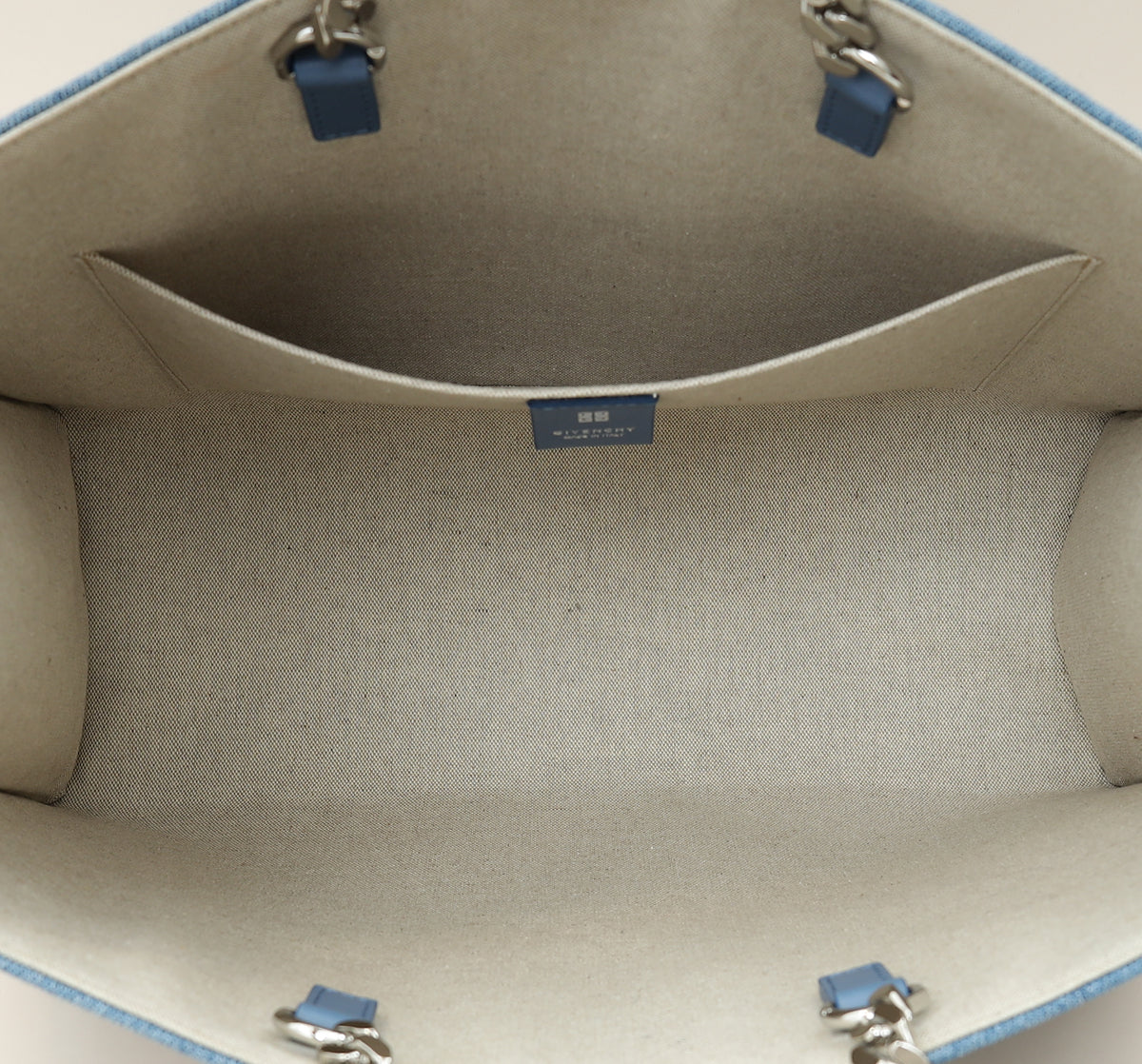 Givenchy Blue G Denim Tote Medium Bag-Givenchy-THE CLOSET