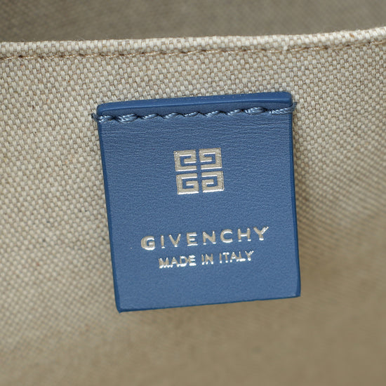 Givenchy Blue G Denim Tote Medium Bag-Givenchy-THE CLOSET