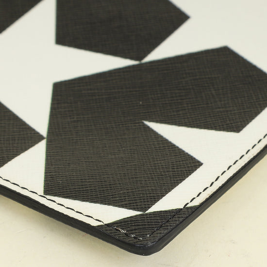 Givenchy Bicolor Iconic Print Star Pouch