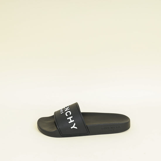 Givenchy Black Logo Slides 36