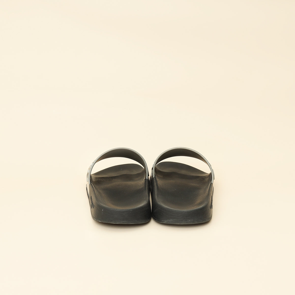 Givenchy Bicolor Logo Rubber Slides 36-Givenchy-THE CLOSET