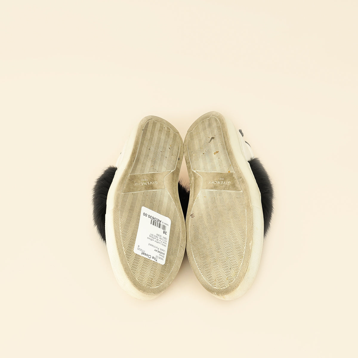 Givenchy Bicolor Urban Street w/ Mink Sneaker 38-Givenchy-THE CLOSET