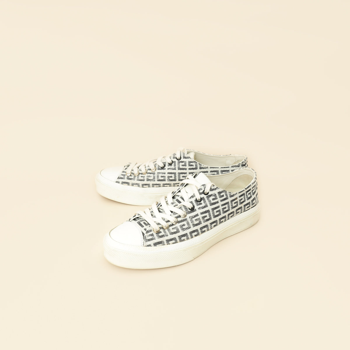 Givenchy Bicolor City 4G Jacquard Sneakers 42-Givenchy-THE CLOSET
