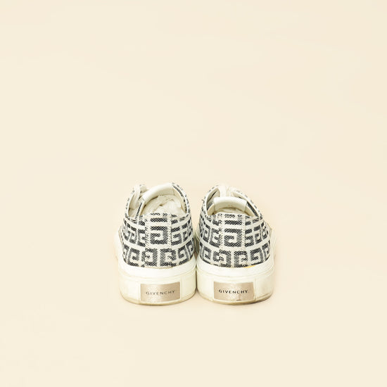Givenchy Bicolor City 4G Jacquard Sneakers 42-Givenchy-THE CLOSET