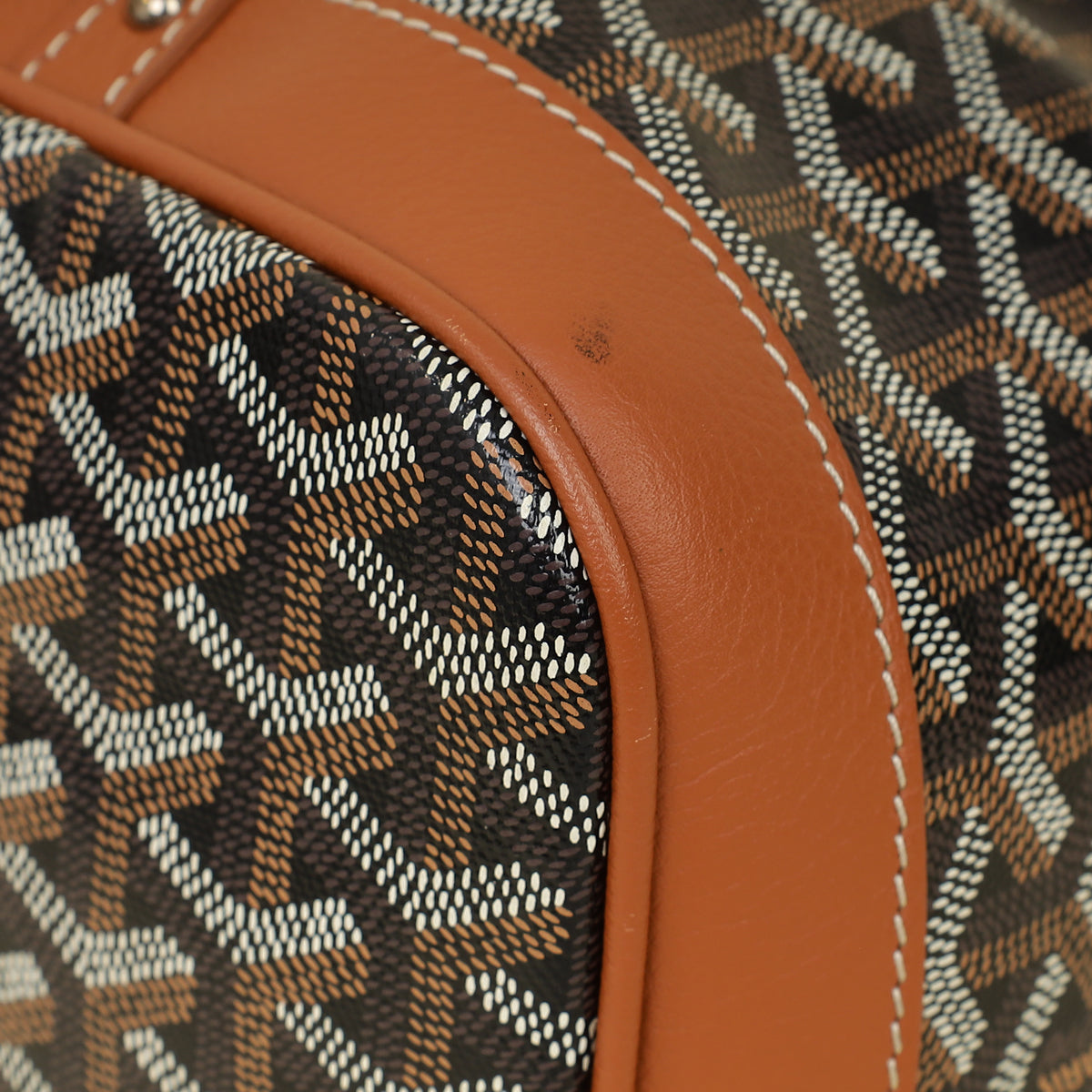 Goyard Bicolor Goyardine Petit Flot Bucket Bag-Goyard-THE CLOSET