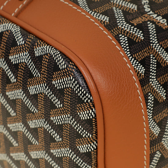 Goyard Bicolor Goyardine Petit Flot Bucket Bag-Goyard-THE CLOSET