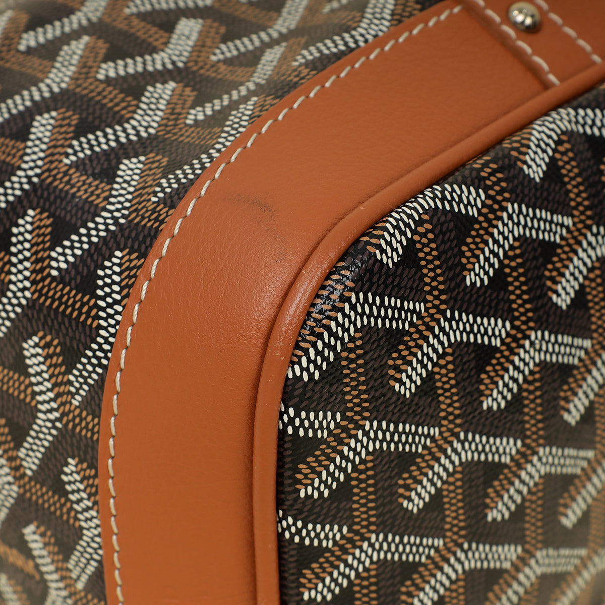 Goyard Bicolor Goyardine Petit Flot Bucket Bag-Goyard-THE CLOSET