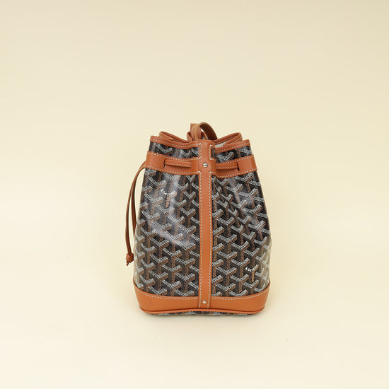 Goyard Bicolor Goyardine Petit Flot Bucket Bag-Goyard-THE CLOSET