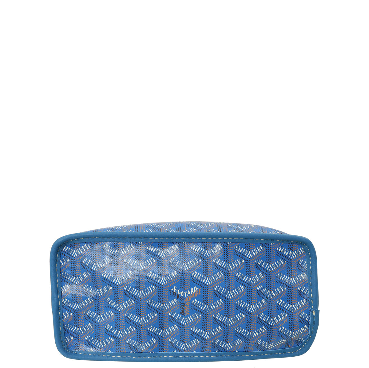 Goyard Blue Ciel Reversible Anjou Mini Bag