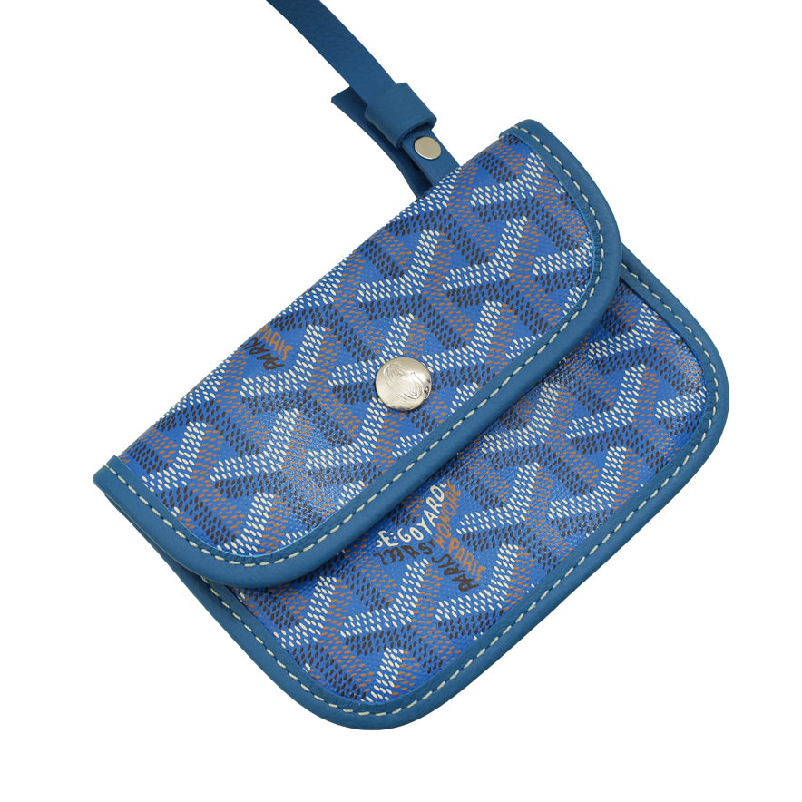 Goyard Blue Ciel Reversible Anjou Mini Bag