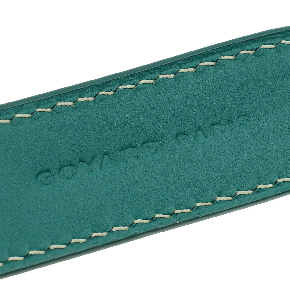 Goyard Green Goyardine Dog Collar