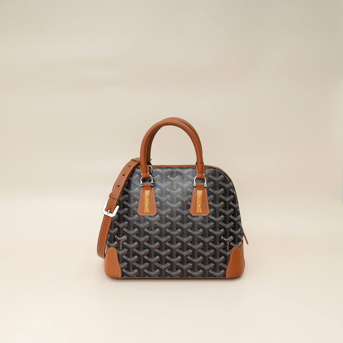 Goyard Bicolor Goyardine Vendome Mini Bag-Goyard-THE CLOSET