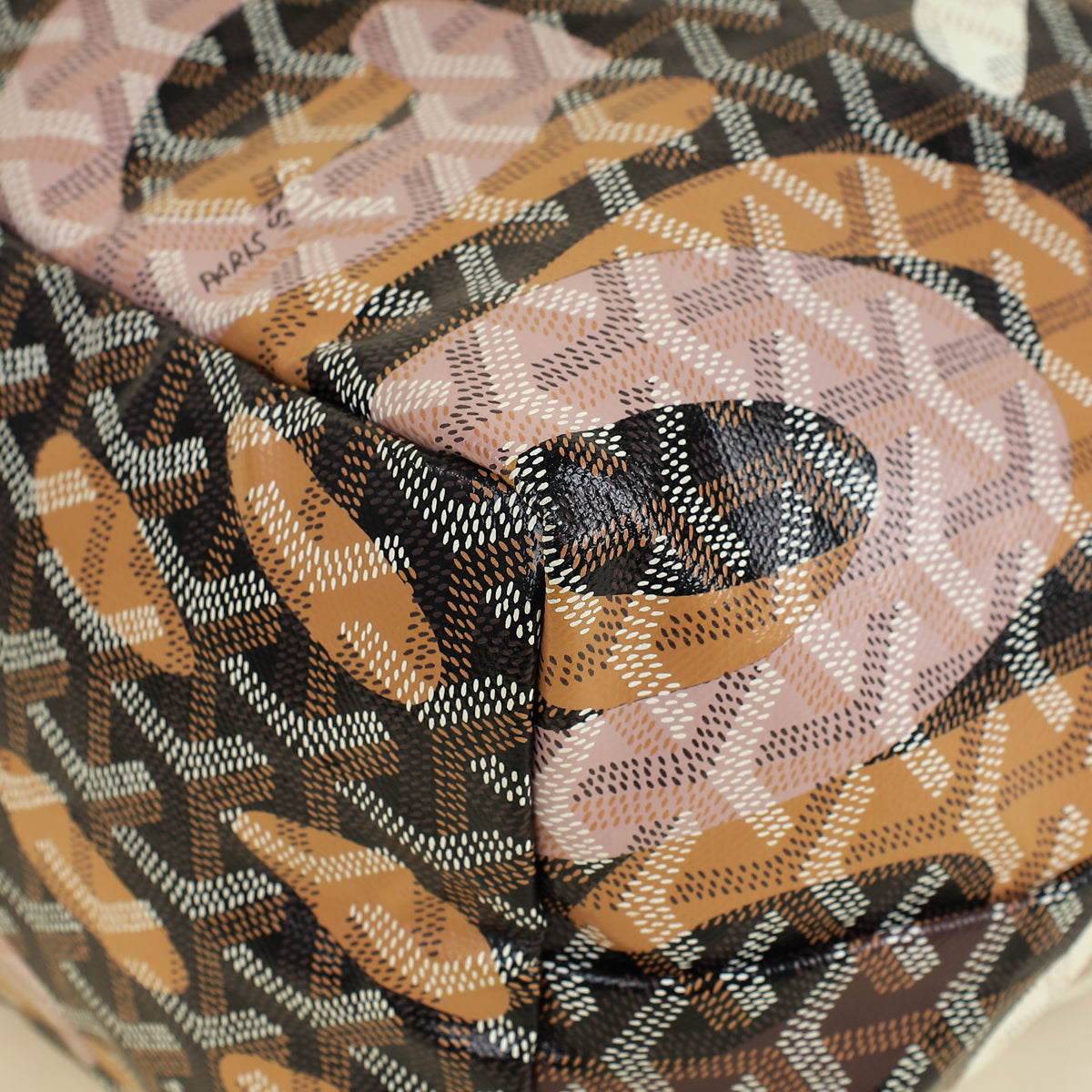 Goyard Black Multicolor Ltd. Ed. Lettres Camouflage Saint Louis PM Bag-Goyard-THE CLOSET