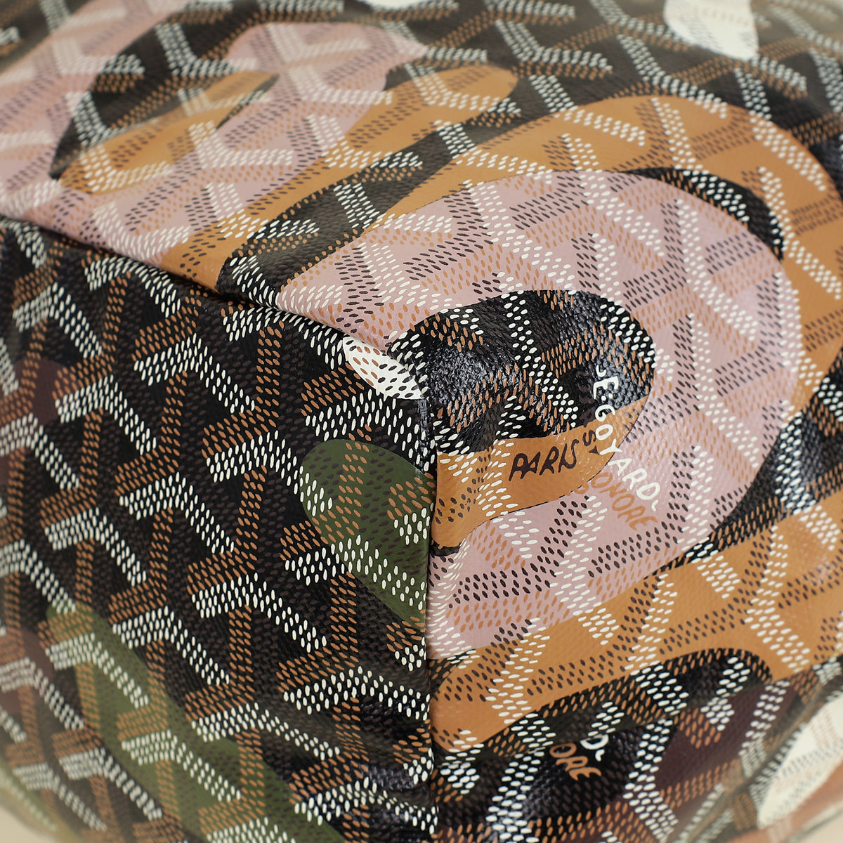 Goyard Black Multicolor Ltd. Ed. Lettres Camouflage Saint Louis PM Bag-Goyard-THE CLOSET