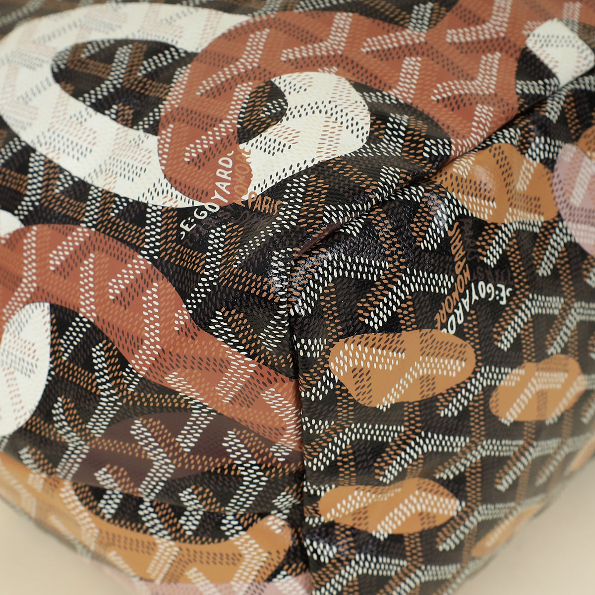 Goyard Black Multicolor Ltd. Ed. Lettres Camouflage Saint Louis PM Bag-Goyard-THE CLOSET