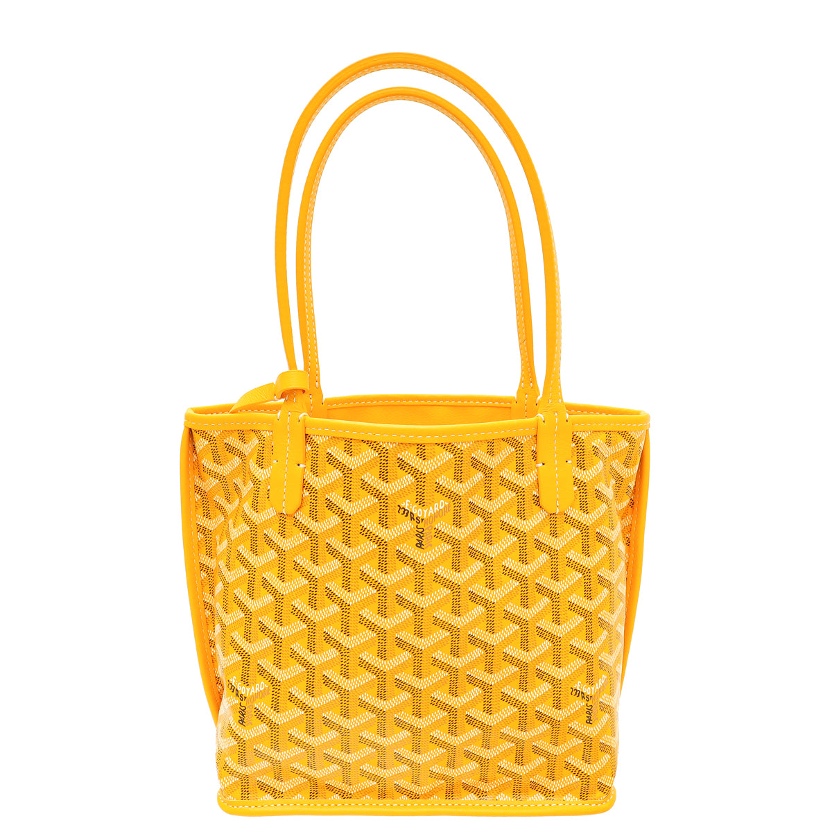 Goyard Yellow Reversible Mini Anjou Bag-Goyard-THE CLOSET
