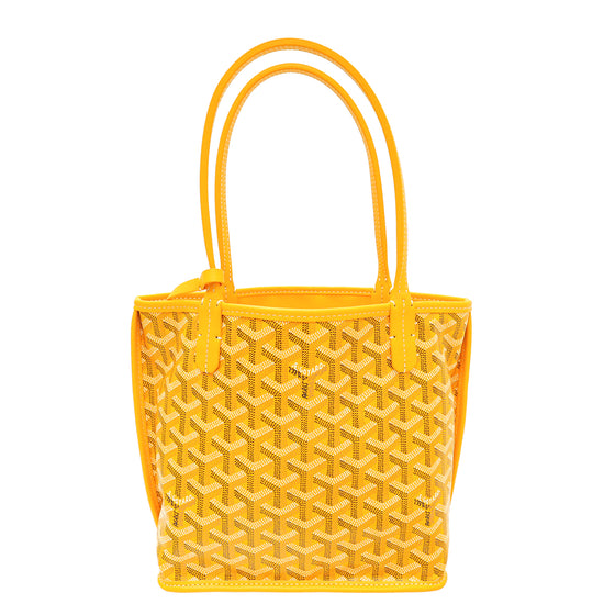 Goyard Yellow Reversible Mini Anjou Bag