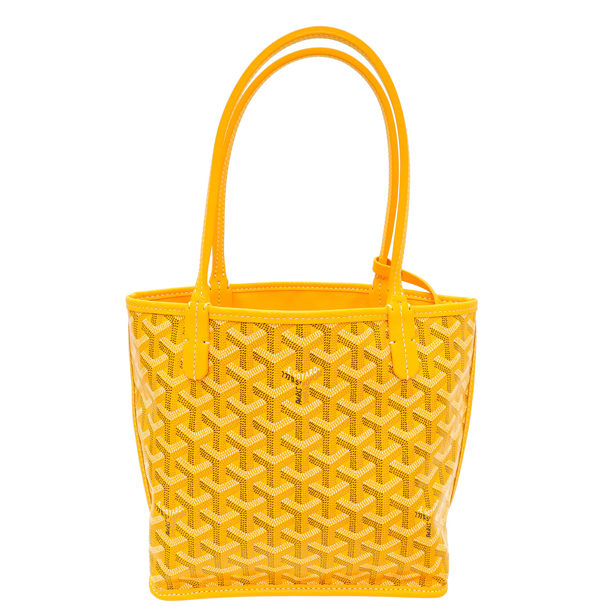 Goyard Yellow Reversible Mini Anjou Bag-Goyard-THE CLOSET