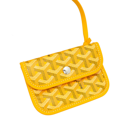 Goyard Yellow Reversible Mini Anjou Bag