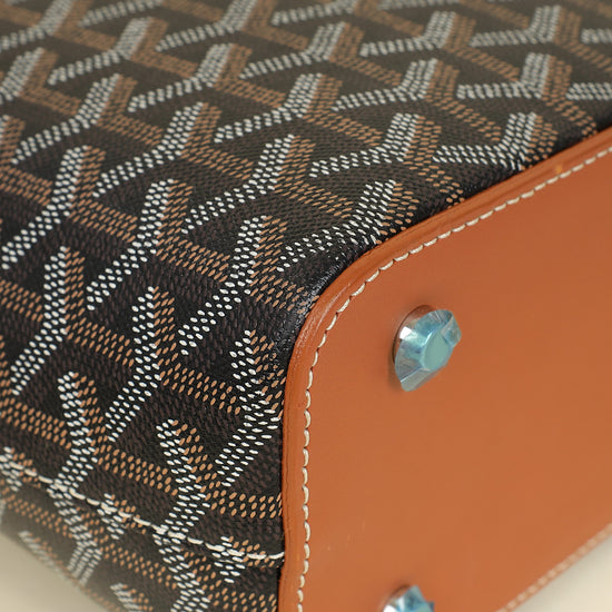 Goyard Bicolor Goyardine Okinawa PM Tote Bag-Goyard-THE CLOSET