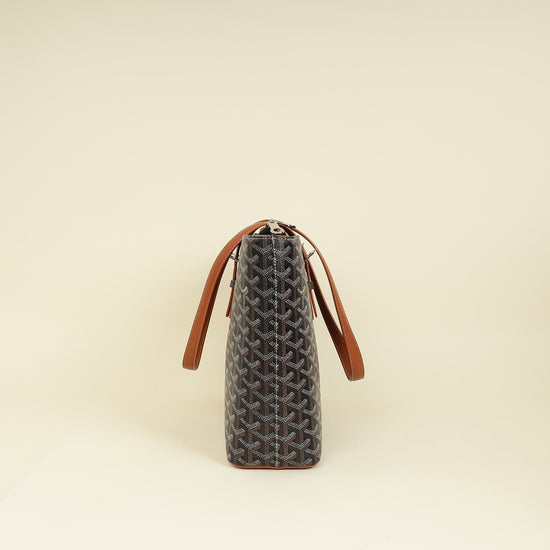 Goyard Bicolor Goyardine Okinawa PM Tote Bag-Goyard-THE CLOSET