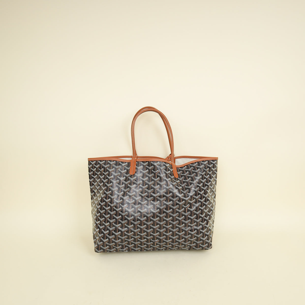 Goyard Bicolor Goyardine Saint Louis PM Bag
