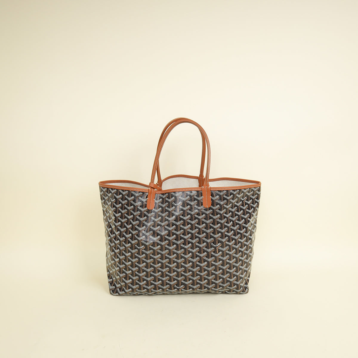 Goyard Bicolor Goyardine Saint Louis PM Bag