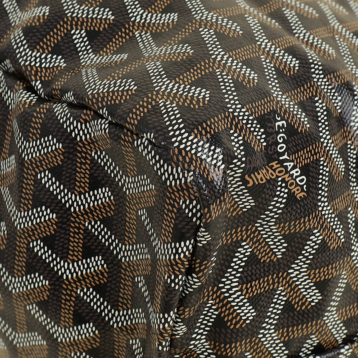 Goyard Bicolor Goyardine Saint Louis PM Bag