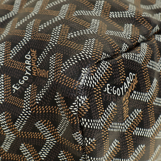 Goyard Bicolor Goyardine Saint Louis PM Bag