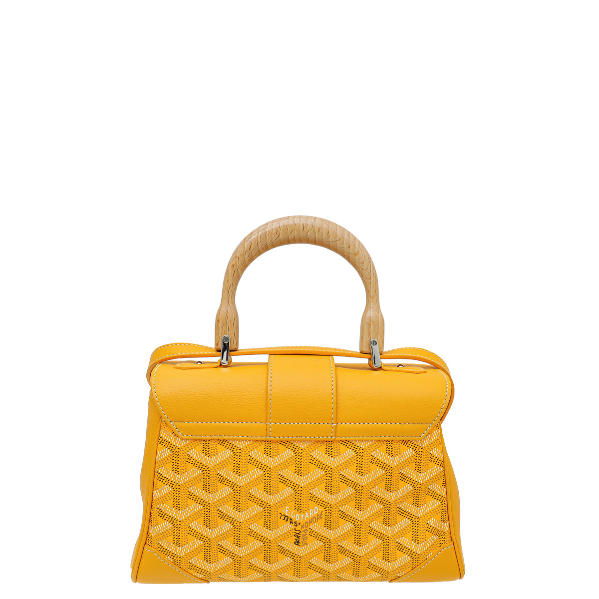 Goyard Yellow Goyardine Souple Saigon Mini Bag-Goyard-THE CLOSET