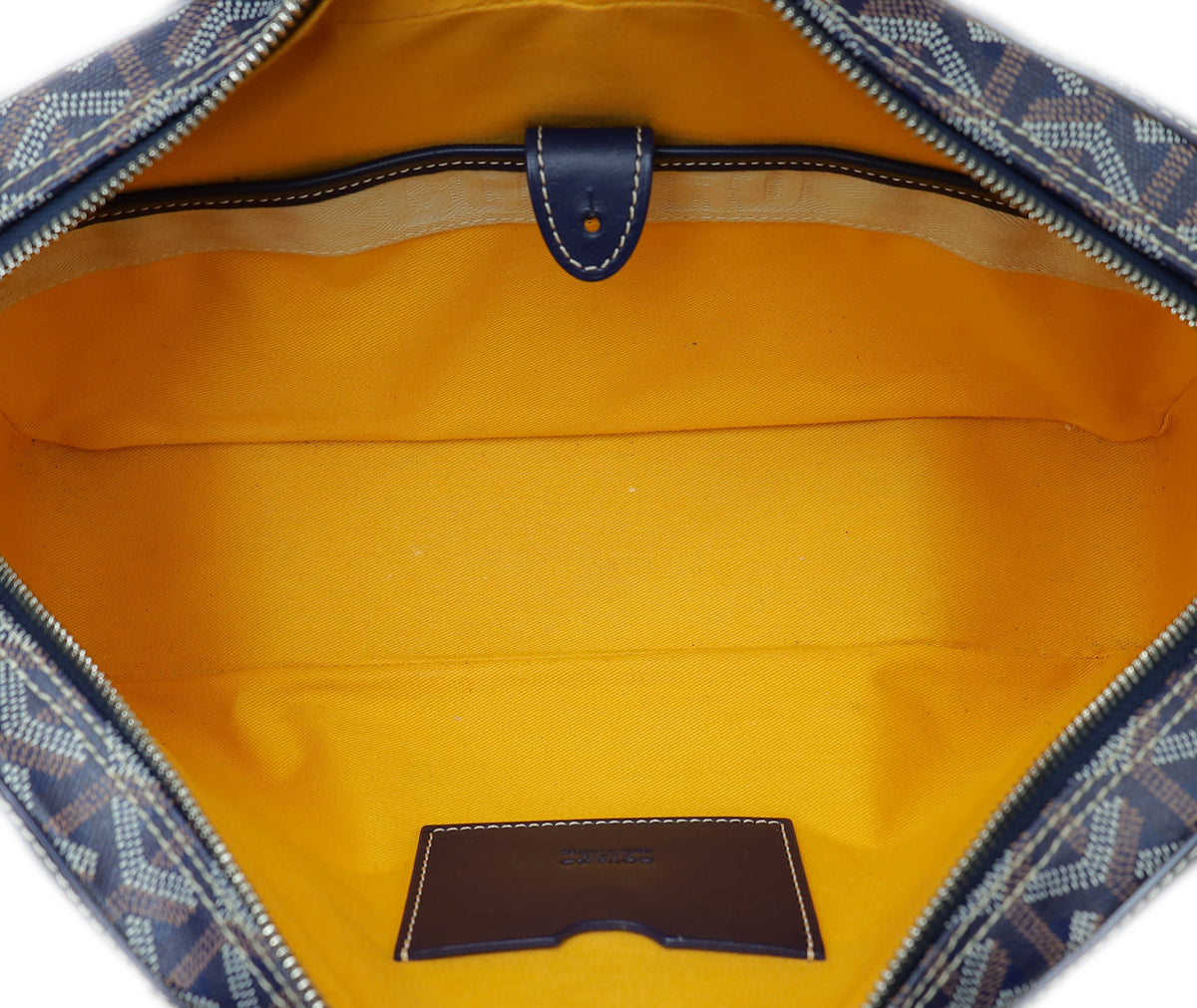 Goyard Navy Blue Goyardine Saint Martin Bag – THE CLOSET