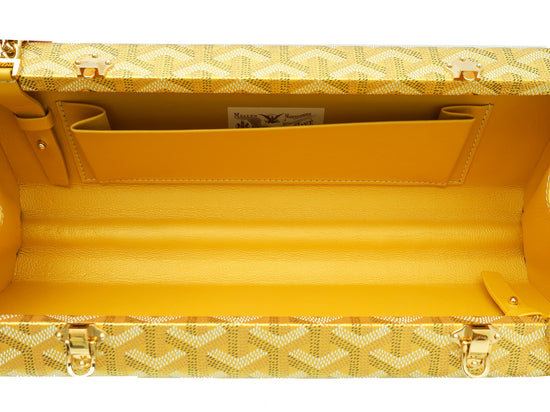 Goyard Metallic Gold Goyard Ltd. Ed. Saint Honore Clutch Bag