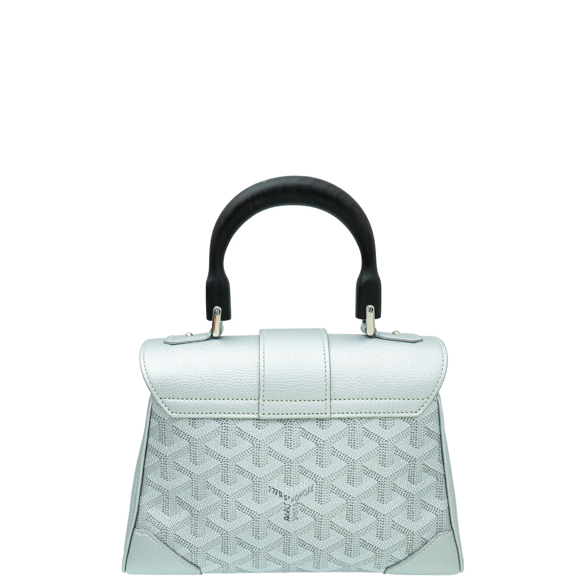 Goyard Metallic Gray Ltd. Ed. Souple Mini Saigon Bag-Goyard-THE CLOSET