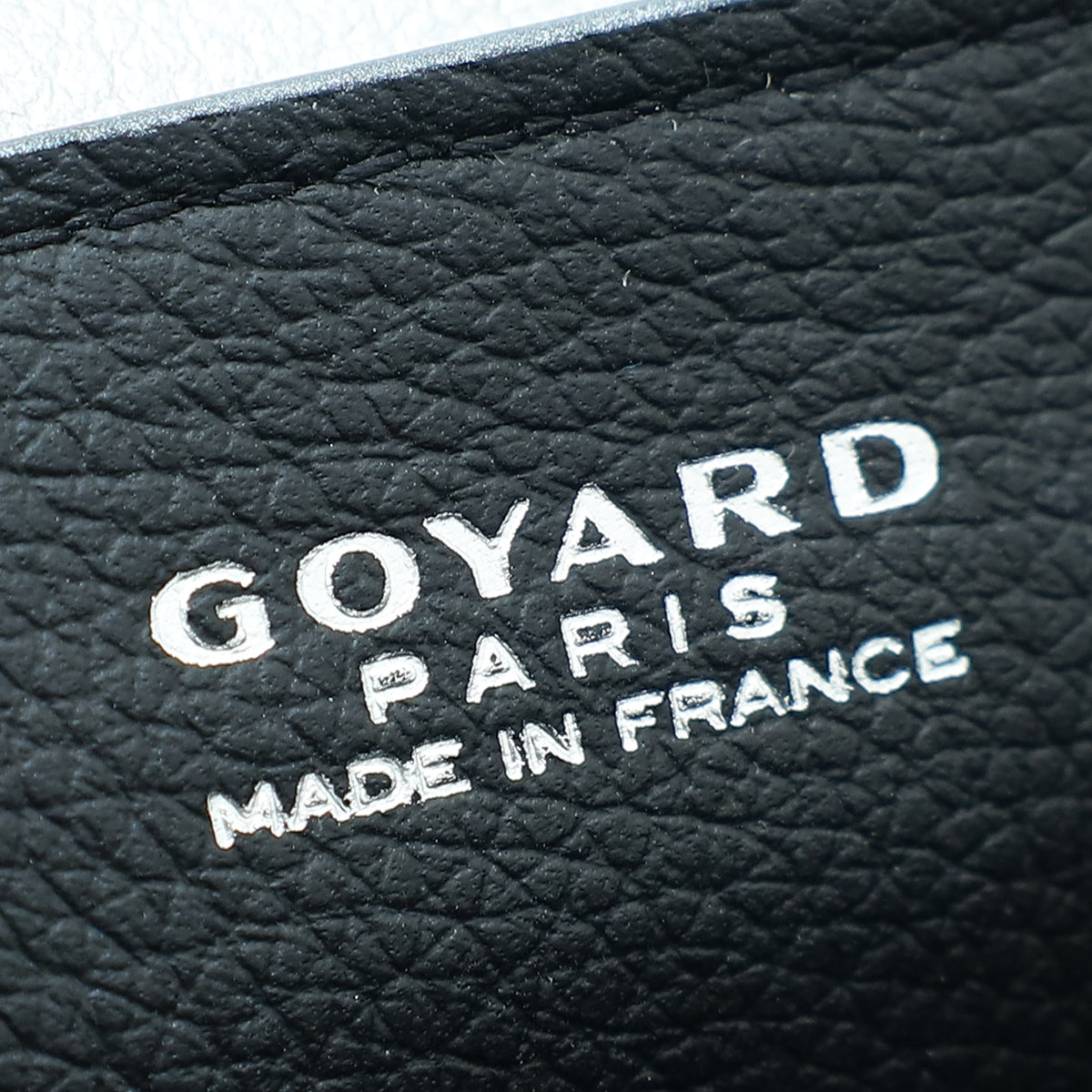 Goyard Metallic Gray Ltd. Ed. Souple Mini Saigon Bag