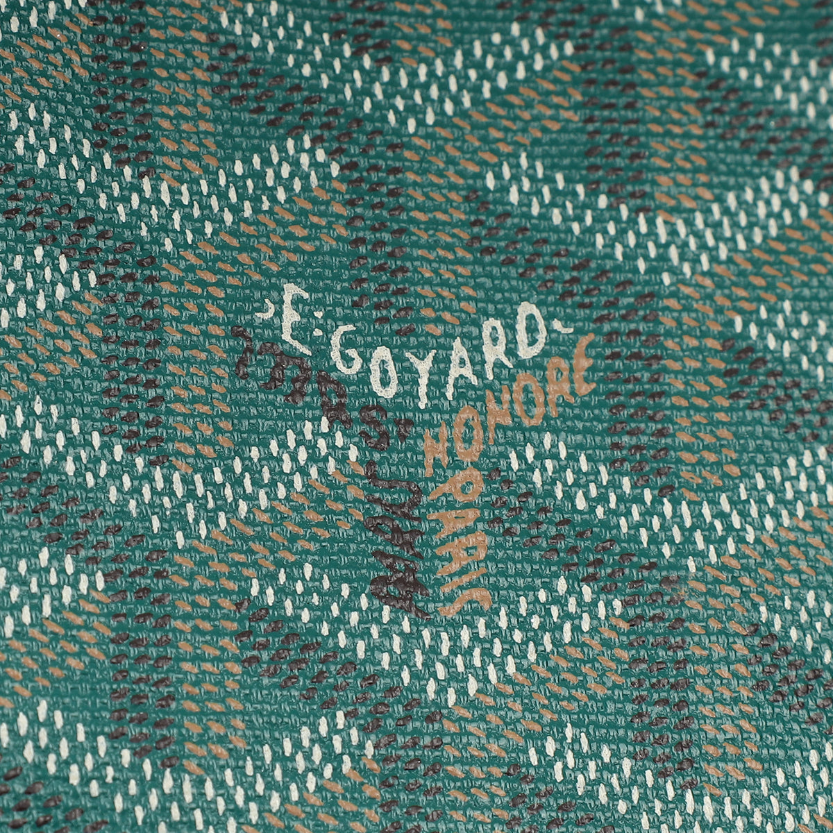 Goyard Green Goyardine Saint Louis GM Bag