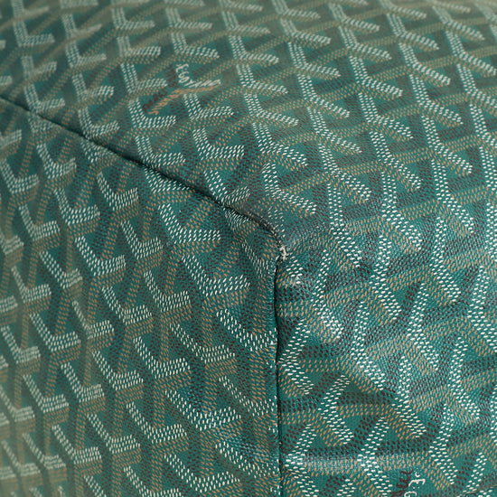 Goyard Green Goyardine Saint Louis GM Bag