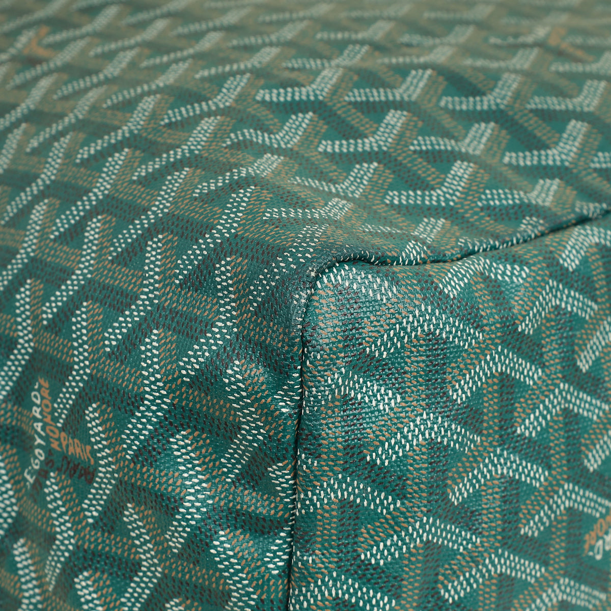 Goyard Green Goyardine Saint Louis GM Bag